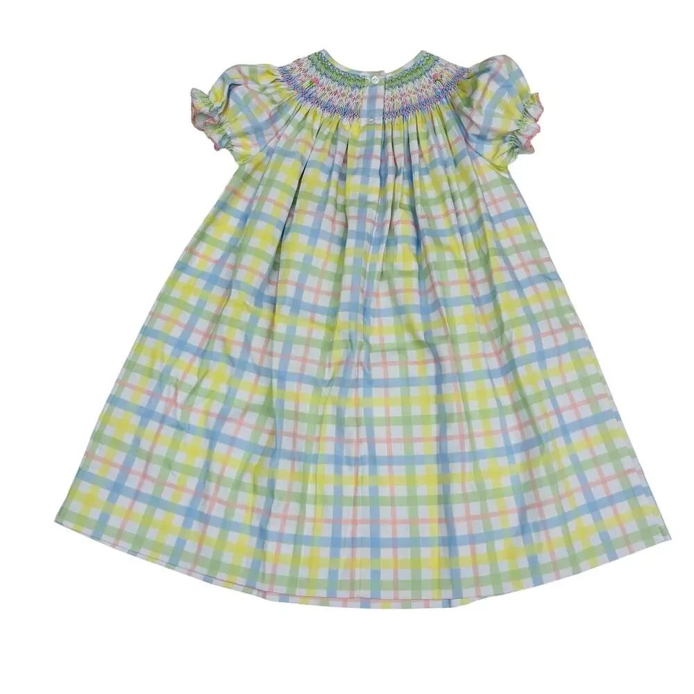 NWT Ruth & Ralph Size 6 Pastel Plaid Helen Dress